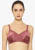 Triumph Pink Satin Finish Non Padded T Shirt Bra women