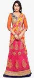 Triveni Sarees Pink Embroidered Lehenga women