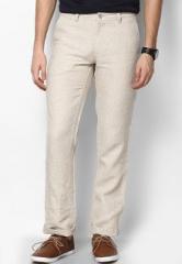 Turtle Solid Beige Chinos men