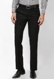 Turtle Solid Black Formal Trouser Men