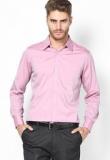 Turtle Solid Pink Formal Shirt Men