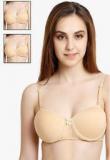 Tweens Pack Of 3 Nude Solid Bras Women