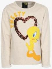 Tweety Beige Sweatshirt girls