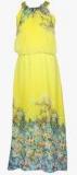 Twisty Yellow Casual Dress girls