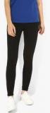 U S Polo Assn Black Solid Jeggings Women