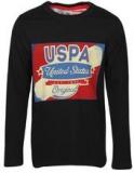 U S Polo Assn Black T Shirt boys