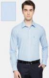 U S Polo Assn Blue Slim Fit Solid Formal Shirt Men