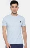 U S Polo Assn Blue Solid Lounge T Shirt Men