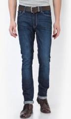 U S Polo Assn Blue Washed Slim Fit Jeans men