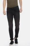 U S Polo Assn Denim Co Black Brandon Slim Tapered Fit Mid Rise Stretchable Jeans Men