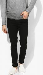 U S Polo Assn Denim Co Black Regallo Skinny Fit Clean Look Stretchable Jeans men