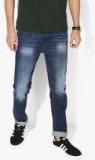 U S Polo Assn Denim Co Blue Slim Fit Mid Rise Clean Look Jeans Men