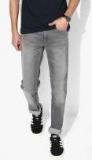 U S Polo Assn Denim Co Grey Skinny Fit Mid Rise Clean Look Stretchable Jeans Men