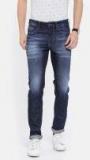 U S Polo Assn Denim Co U.S. Polo Assn. Denim Co. Men Blue Tapered Fit Mid Rise Clean Look Stretchable Jeans Men