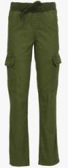 U S Polo Assn Green Regular Fit Trouser boys