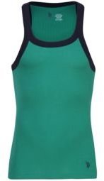 U S Polo Assn Green Square Neck Vest Men