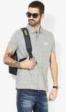 U S Polo Assn Grey Solid Regular Fit Polo T Shirt men