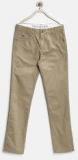 U S Polo Assn Khaki Solid Trouser Boys