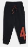 U S Polo Assn Kids Black Regular Fit Track Bottom Boys