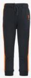 U S Polo Assn Kids Black Track Pants Boys