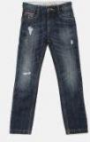 U S Polo Assn Kids Blue Mildly Distressed Jeans Boys