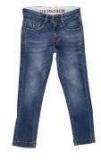 U S Polo Assn Kids Blue Slim Fit Washed Jeans Boys