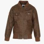 U S Polo Assn Kids Brown Jacket Boys