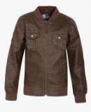 U S Polo Assn Kids Brown Winter Jacket Boys