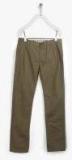 U S Polo Assn Kids Khaki Solid Slim Fit Trouser boys