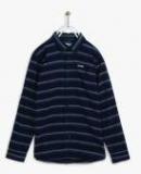 U S Polo Assn Kids Navy Blue Slim Fit Casual Shirt boys