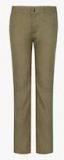 U S Polo Assn Kids Olive Slim Fit Trouser Boys