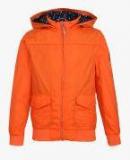 U S Polo Assn Kids Orange Winter Jacket boys