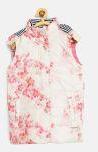 U S Polo Assn Kids Pink Floral Print Hooded Puffer Jacket Girls