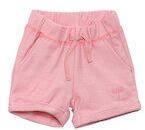 U S Polo Assn Kids Pink Solid Regular Fit Regular Shorts Girls