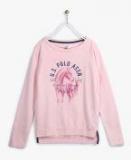 U S Polo Assn Kids Pink Sweatshirt Girls