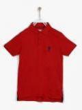 U S Polo Assn Kids Red Polo T Shirt boys