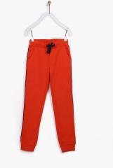 U S Polo Assn Kids Red Track Bottoms girls