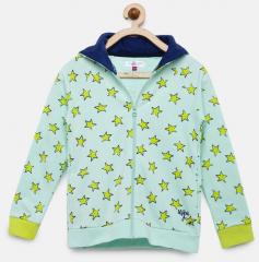 U S Polo Assn Kids Turquoise Blue Sweat Jacket girls