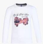 U S Polo Assn Kids White Solid Sweater Girls