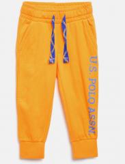 U S Polo Assn Kids Yellow Track Bottom boys