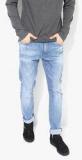 U S Polo Assn Light Blue Washed Skinny Fit Jeans Men