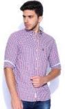 U S Polo Assn Multi Checked Slim Fit Casual Shirt Men