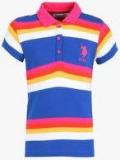 U S Polo Assn Multicoloured Casual Top Girls