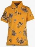 U S Polo Assn Mustard Yellow Polo T Shirt boys