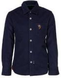 U S Polo Assn Navy Blue Casual Shirt Boys