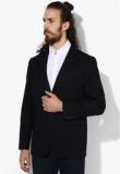 U S Polo Assn Navy Blue Solid Blazer men