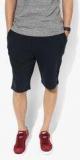 U S Polo Assn Navy Blue Solid Shorts Men