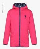 U S Polo Assn Navy Blue Winter Jacket girls