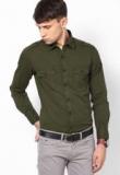 U S Polo Assn Olive Casual Shirt Men