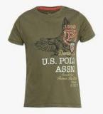 U S Polo Assn Olive T Shirt Boys